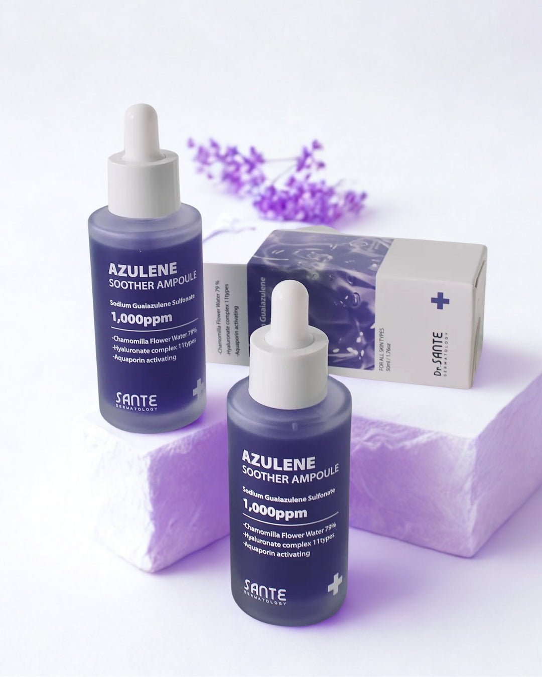 Dr. Sante Azulene Soother Ampoule 1,000 ppm – Eunoia Esthetic