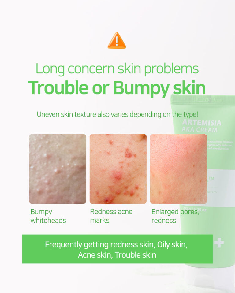 Dr. Sante Artemisia AKA Cream – Soothing & Repairing Korean Moisturizer with Artemisia Extract, Centella Asiatica, Niacinamide & Ceramides