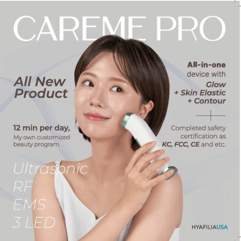 Careme Pro 4-in-1 Beauty Device – Ultrasound + RF + EMS + 3 LED