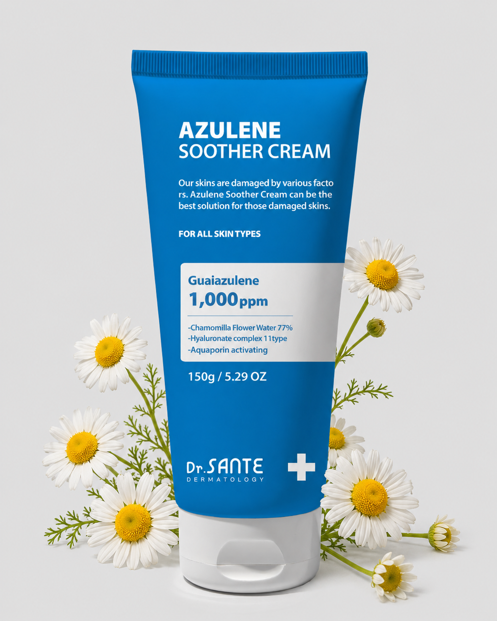 Azulene Soother Cream – Dr. Sante Dermatology | Calming & Repairing Moisturizer