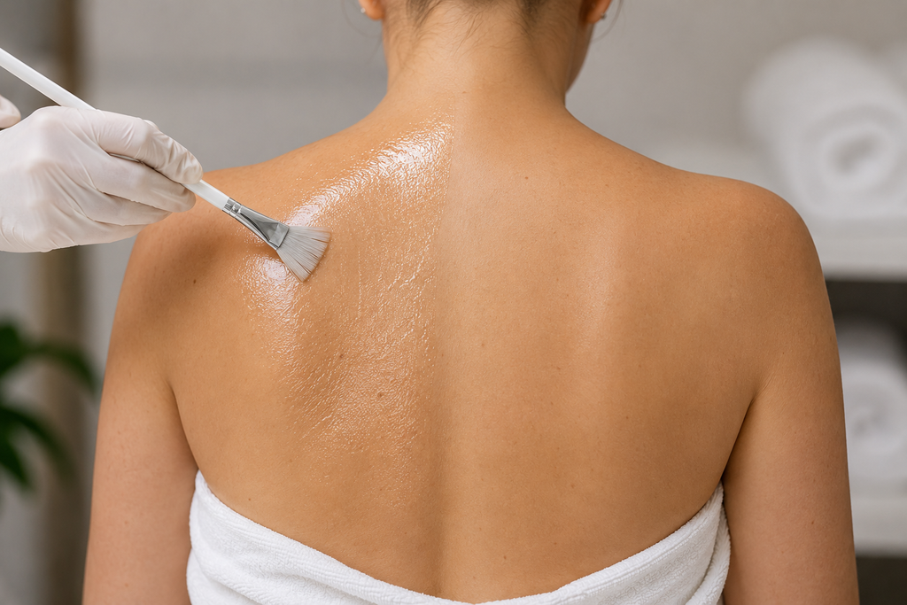 Tratamiento de peeling químico corporal – 1 zona | Iluminación,  tratamiento para acné y pigmentación
