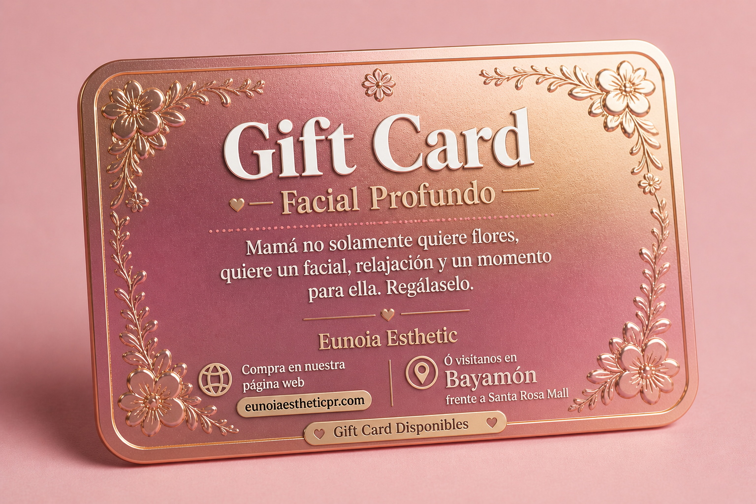 Deep Cleansing Facial Gift Card – The Perfect Self-Care Experience
