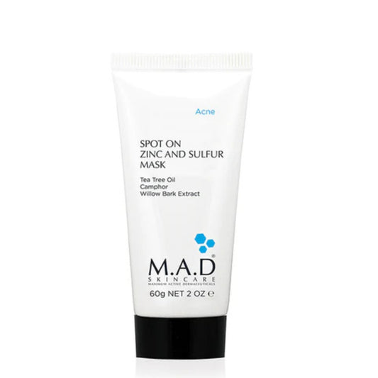 MASK Acne Spot On Zinc and Sulfur 2 oz + BOOSTER Serum