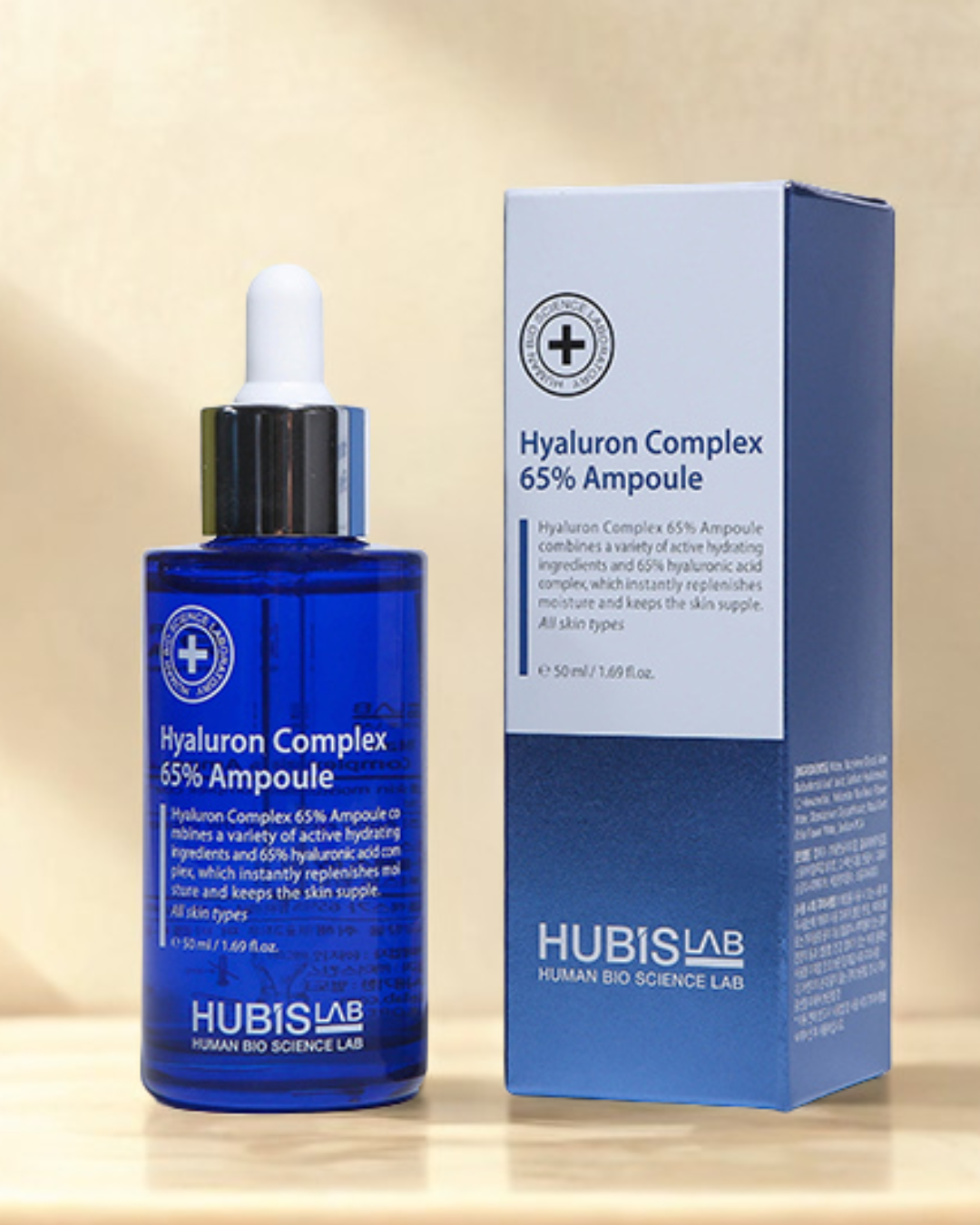 Intensive Hydrating & Soothing Hyaluronic Ampoule- Hubislab