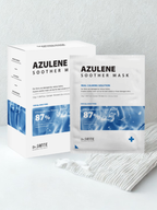 Dr. Sante Azulene Calming Biocellulose Mask – Ultra-Soothing, Deep Hydration Mask for Sensitive, Red & Overheated Skin (Box of 10)