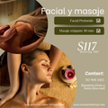 Paquete Especial Facial profundo y masaje relajante